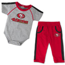 Baby 49ers Short Sleeved Creeper & Pants Outfit