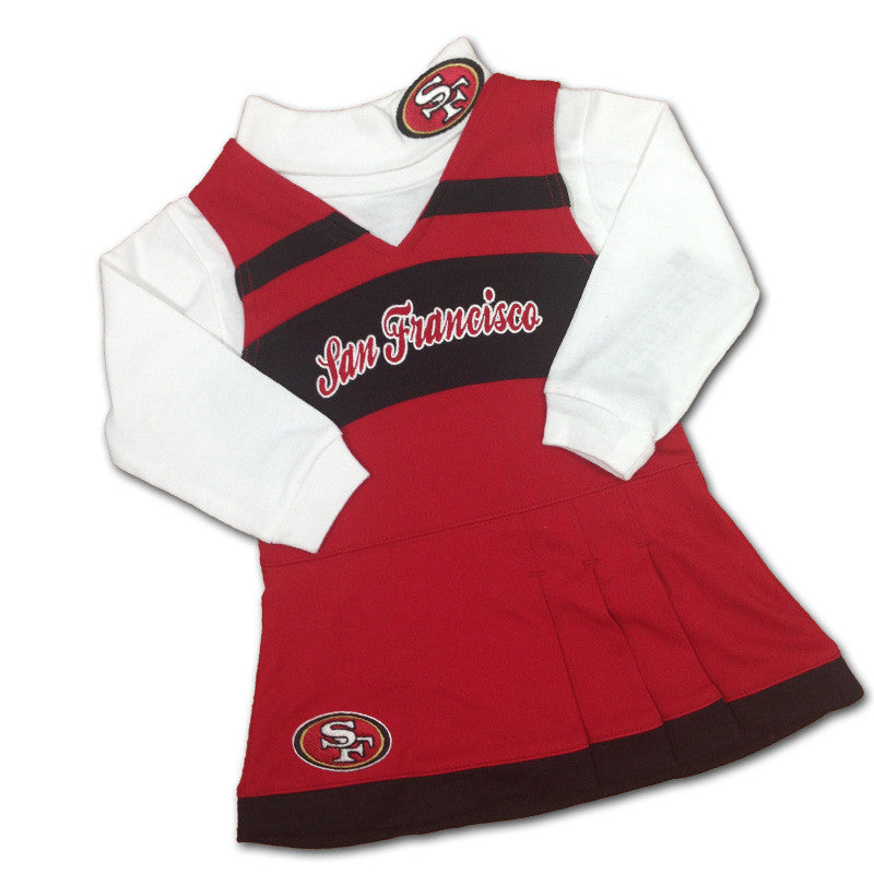 49ers Cheer Jumper Dress