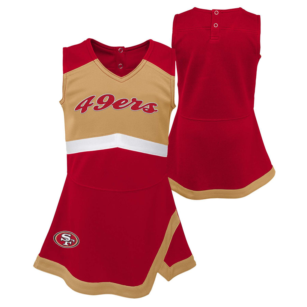 San Francisco 49ers Infant Cheer Dress – babyfans