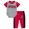 49ers Onesie and Pants Outfit
