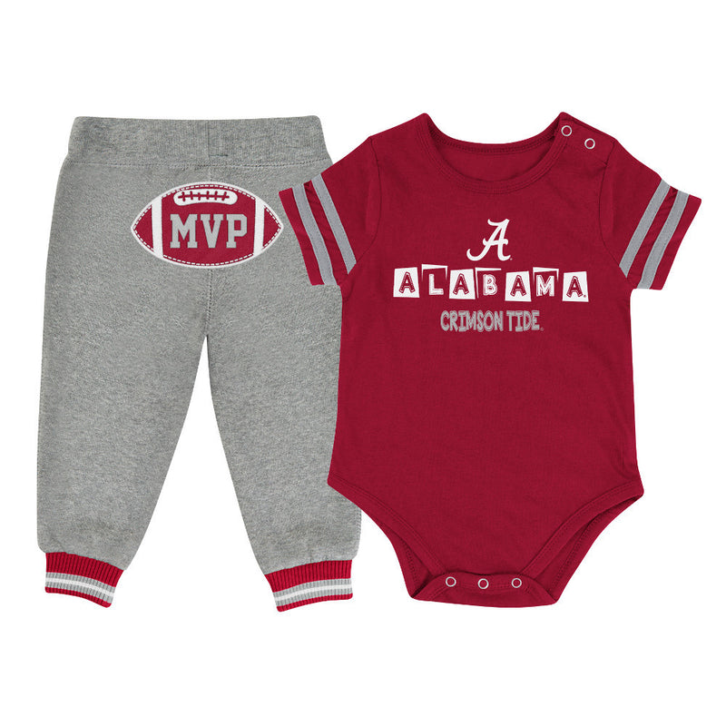 Crimson Tide Baby MVP Outfit