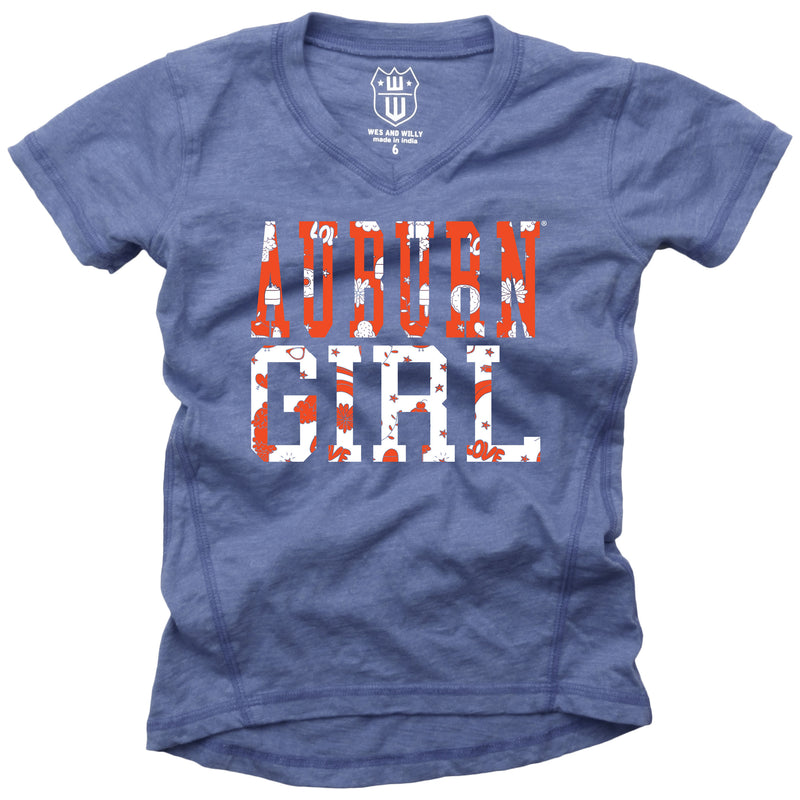 Auburn Girl Blended V-Neck Tunic