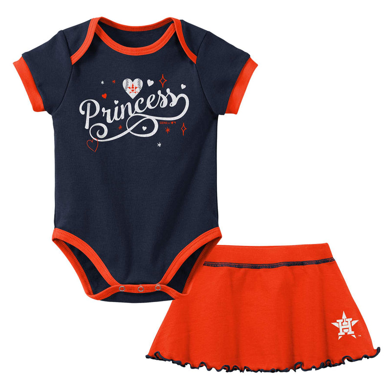 Astros Diamond Girl 2 Piece Bodysuit Set – babyfans