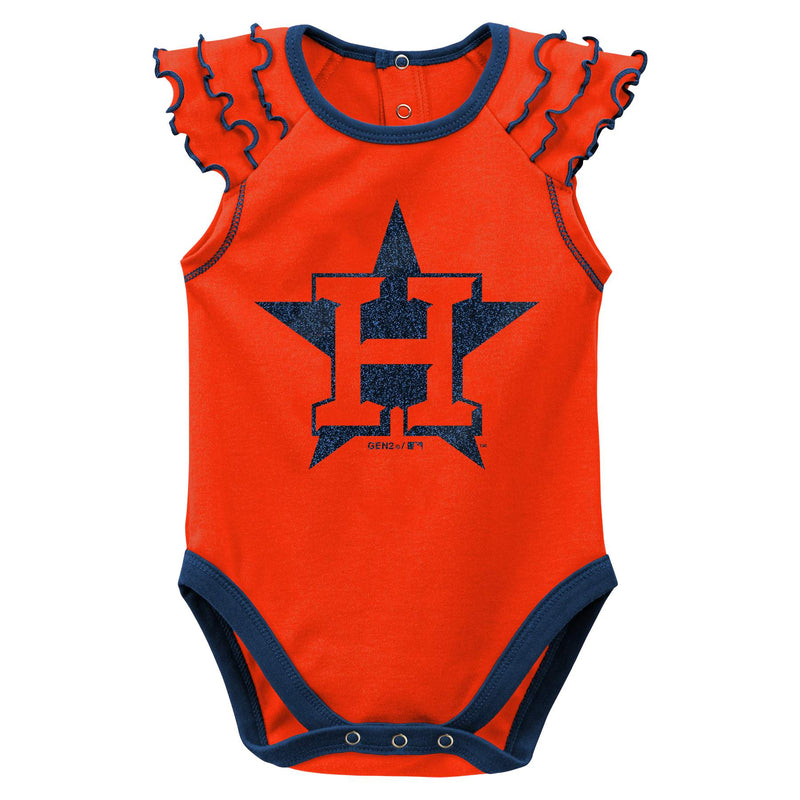 Astros Diamond Girl 2 Piece Bodysuit Set – babyfans