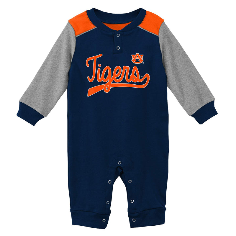 Auburn Game Time Long Sleeve Coverall