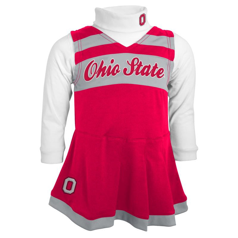 Ohio State Kids Cheerleader Outfit