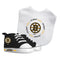 Boston Bruins Baby Bib with Pre-Walking Shoes