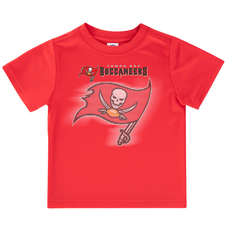 Tampa Bay Buccaneers Toddler Boys Short Sleeve Logo Tee Shirt