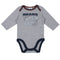 Chicago Bears Baby Boy Long Sleeve Bodysuits