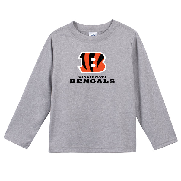 Cincinnati Bengals Boys Long Sleeve Tee in Black – babyfans