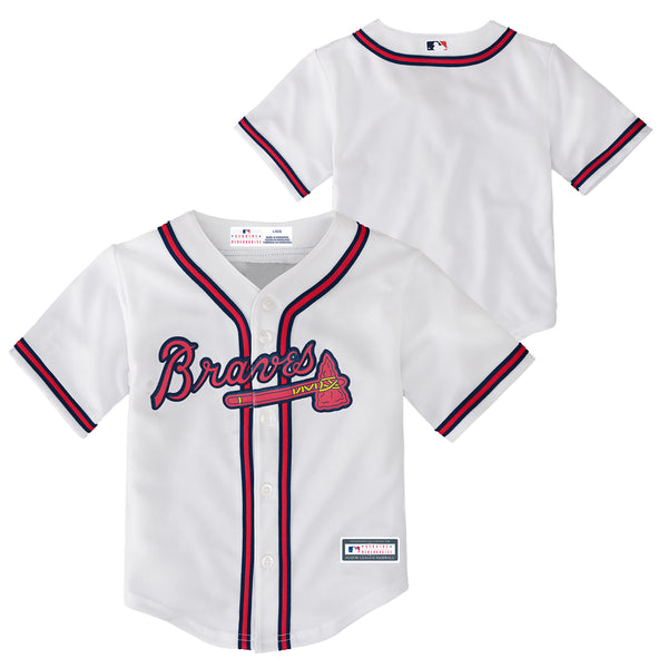 Atlanta Braves MLB White Home Custom Jersey, Braves Jersey Cheap
