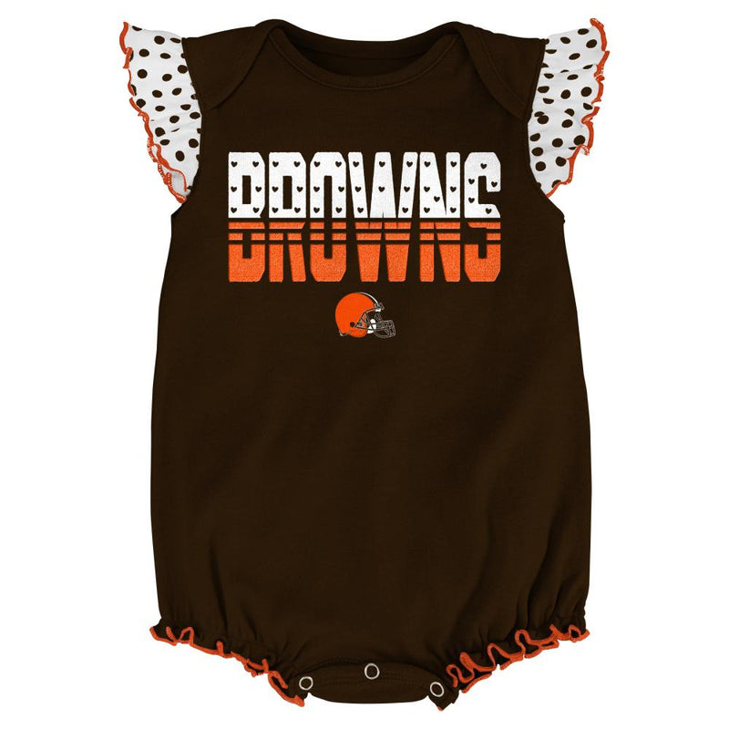 Browns Baby Girl Dotty Duo
