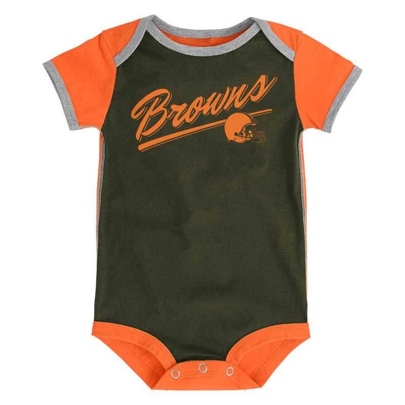Browns Newborn Legacy Bodysuits 2-Pack (only 0-3M Left)