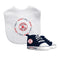 Red Sox Baby Bib with Pre-Walking Shoes