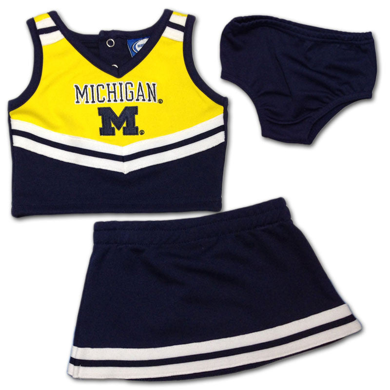 Michigan Baby Cheerleader Uniform