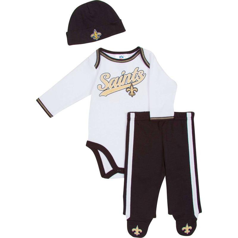 I Love the Saints Baby Girl Outfit