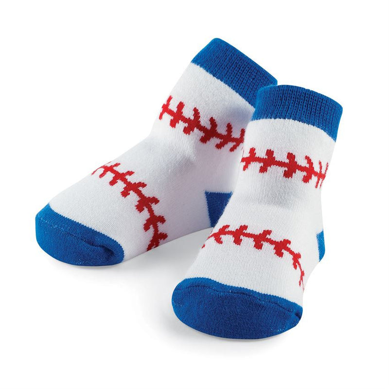Baseball Infant Knit Socks