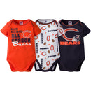 Bears Infant 3-Pack Logo Onesies