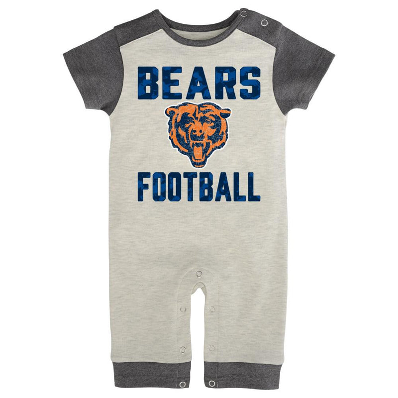 Bears Vintage Style Baby Coverall