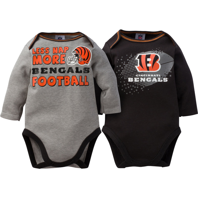Baby Bengals Long Sleeve Onesie Two Pack