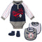 Braves Baseball Baby Outfit