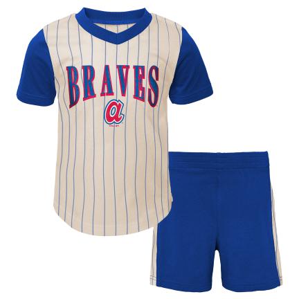 Braves Little Hitter Shirt and Shorts Set