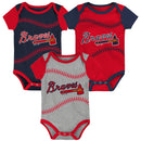 Braves Baseball Bodysuit Set