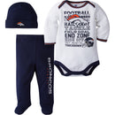 Broncos Baby 3 Piece Outfit