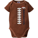 Broncos Baby Fan Pigskin Onesie