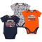 Baby Broncos Fan Onesie 3 Pack