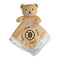 Embroidered Bruins Baby Security Blanket