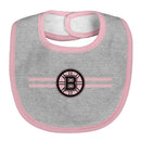 Pink Bruins Cutie Bib Pack