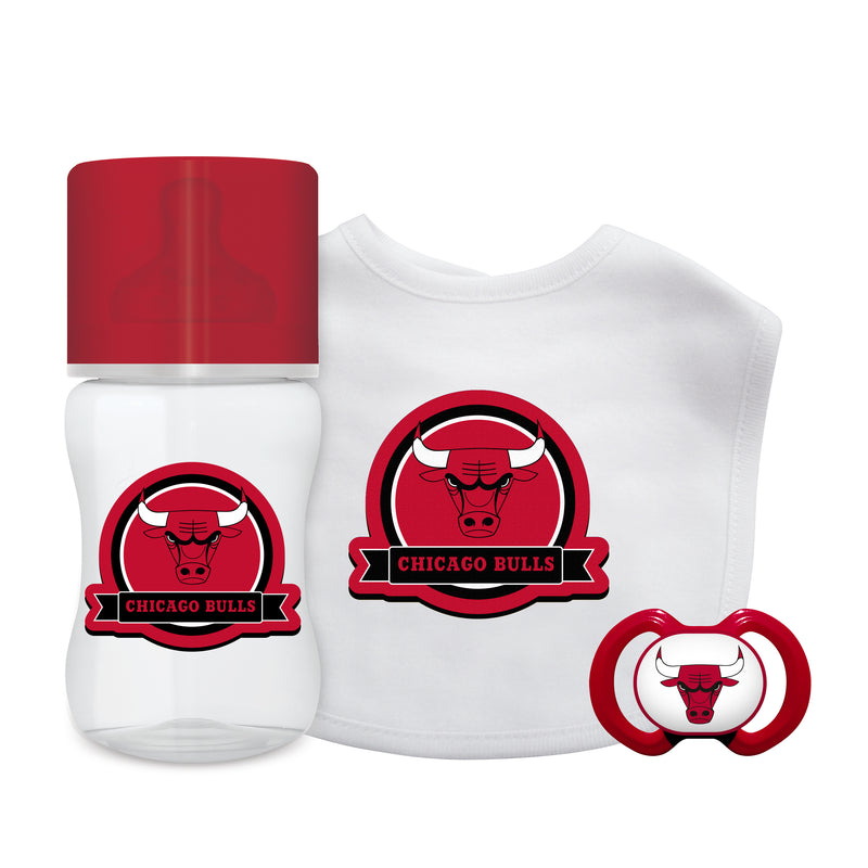 Bulls 3 Piece Infant Gift Set