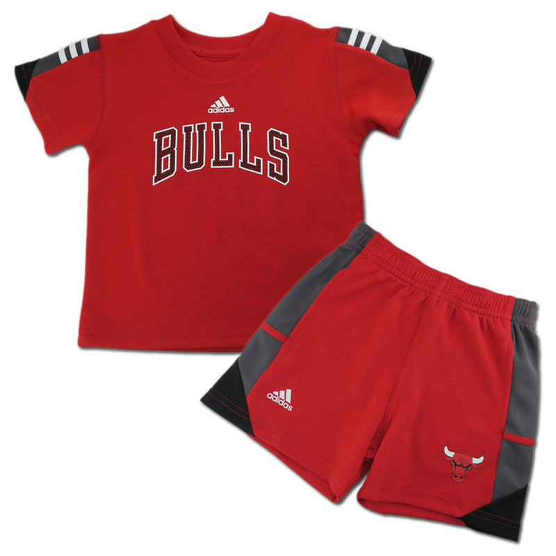 Bulls Classic Short Sleeve Shirt and Shorts Set
