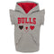 Bulls Girls Hooded Shirt and Jeggings Set