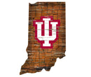 Indiana Room Decor - State Sign