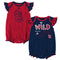 Wild About the Cardinals Onesie Duo