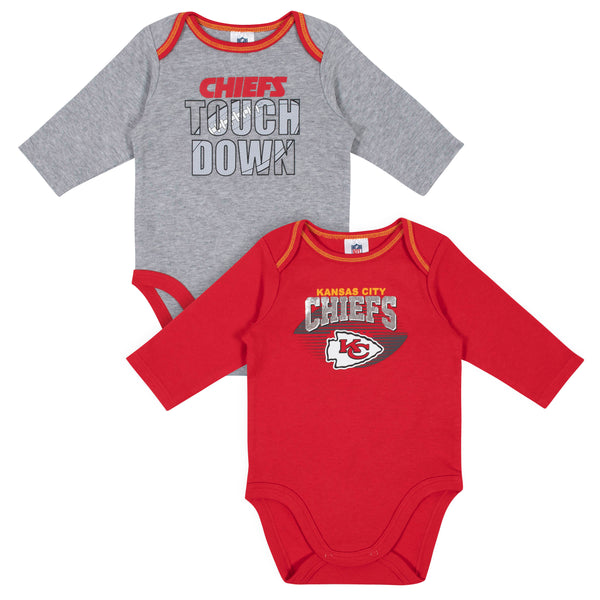 Kansas City Chiefs Boys Long Sleeve Tee – babyfans