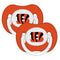 Bengals Two Pack Pacifier Set