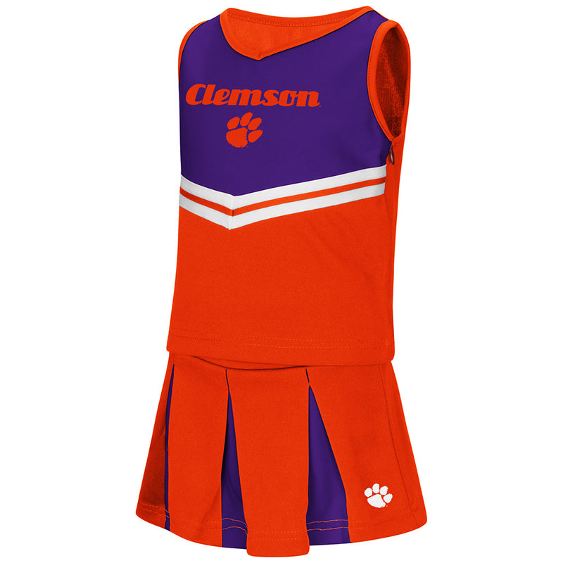 Clemson Pom Pom Toddler Cheerleader Outfit