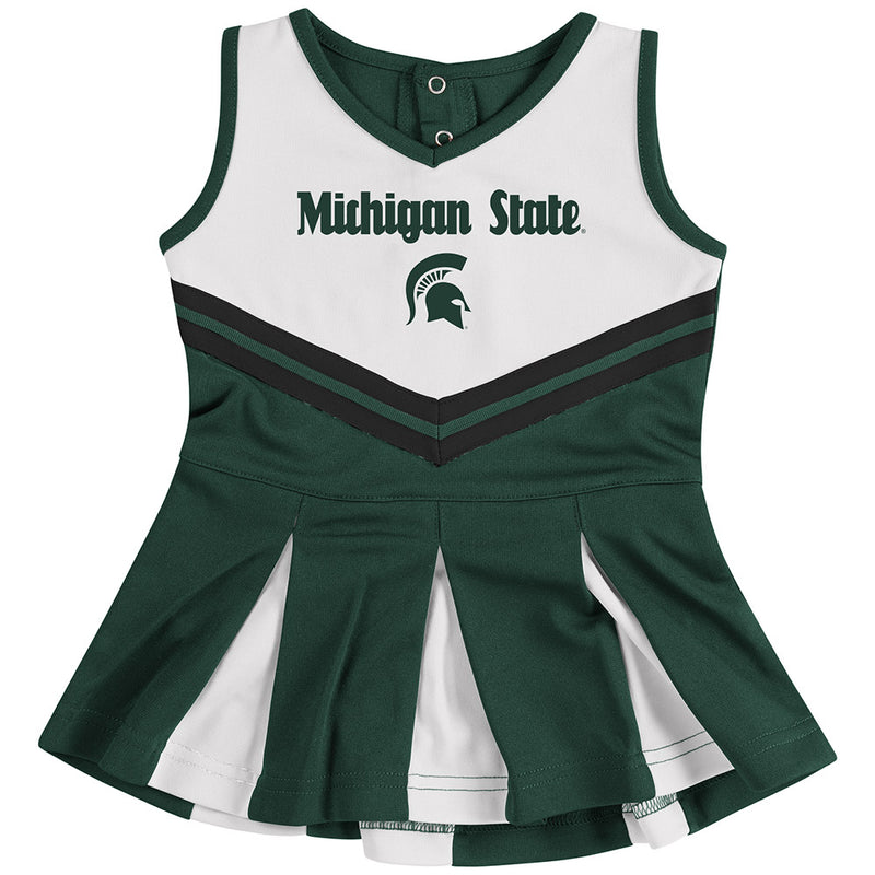 Michigan State Pom Pom Infant Cheerleader Dress