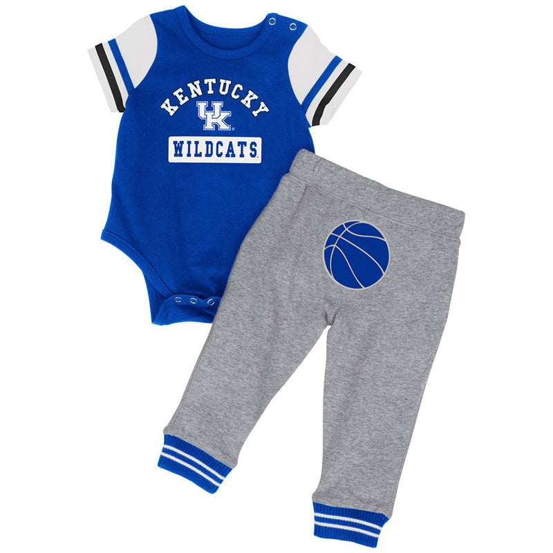 Kentucky Lil Champ Basketball Bodysuit and Pant Set