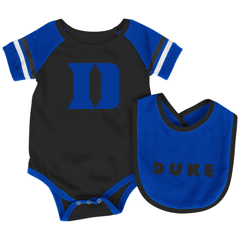 Duke Baby Roll Out Onesie and Bib Set