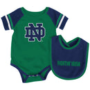 Notre Dame Baby Roll Out Onesie and Bib Set