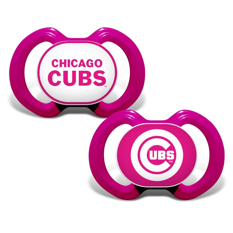 Cubs Pink Variety Pacifiers