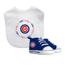 Cubs Baby Bib with Pre-Walking Shoes