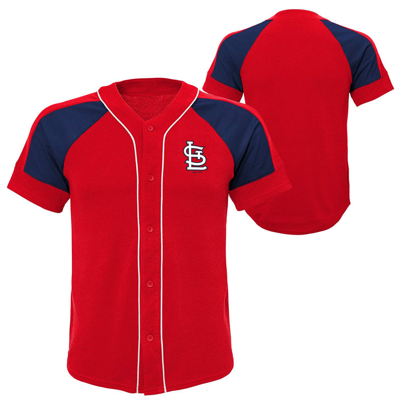 Cardinals Team Dugout Button Up Shirt