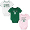 Celtics Baby Girl 3 Pack Short Sleeve Bodysuits