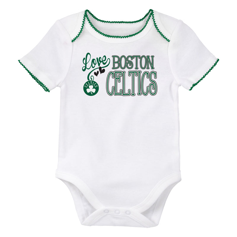 Celtics Baby Girl Creeper and Tutu Leggings