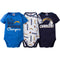 Chargers Infant 3-Pack Logo Onesies